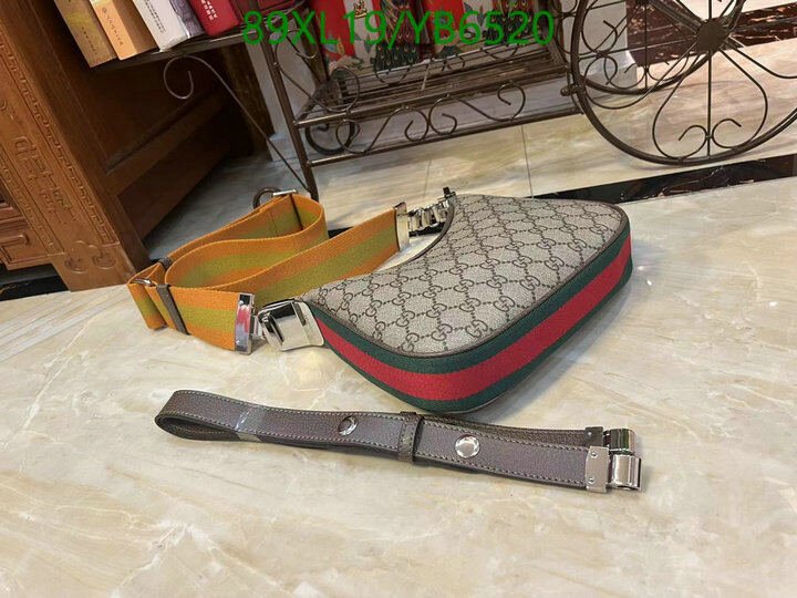 Gucci Bag-(4A)-Diagonal-,Code: YB6520,$ 116USD