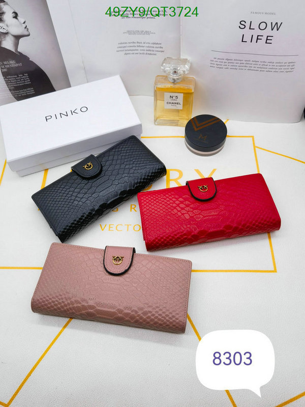 PINKO Bag-(4A)-Wallet- Code: QT3724 $ 64USD