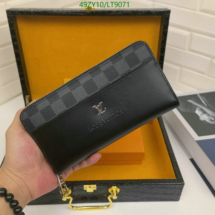 LV Bags-(4A)-Wallet-,Code: LT9071,$ 64USD