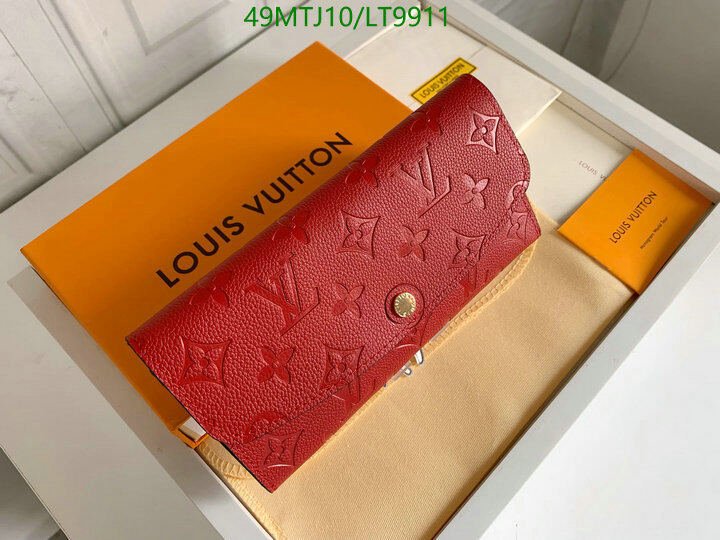 LV Bags-(4A)-Wallet-,Code: LT9911,$ 64USD