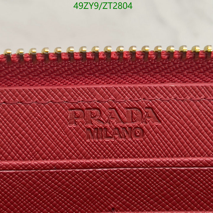 Prada Bag-(4A)-Wallet- Code: ZT2804 $ 64USD