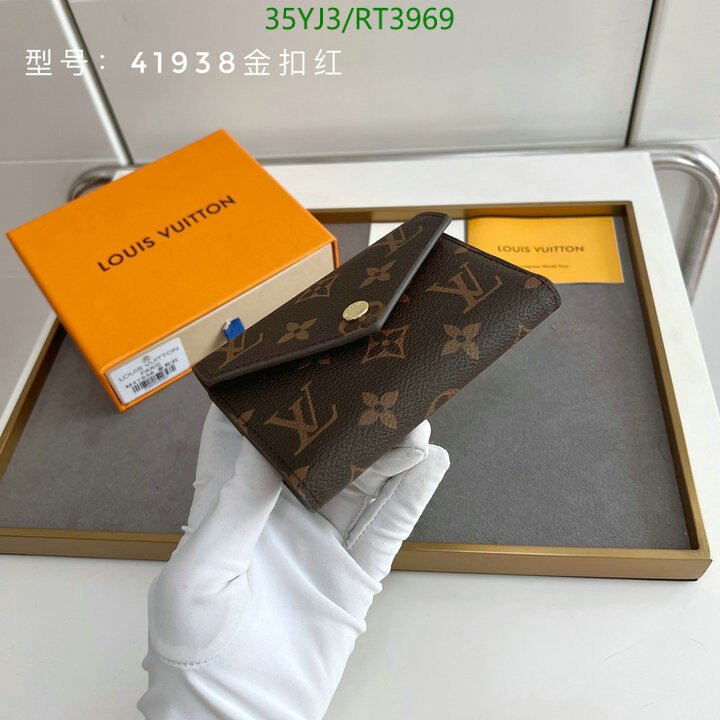 LV Bag-(4A)-Wallet- Cod8: RT3969 $ 46USD