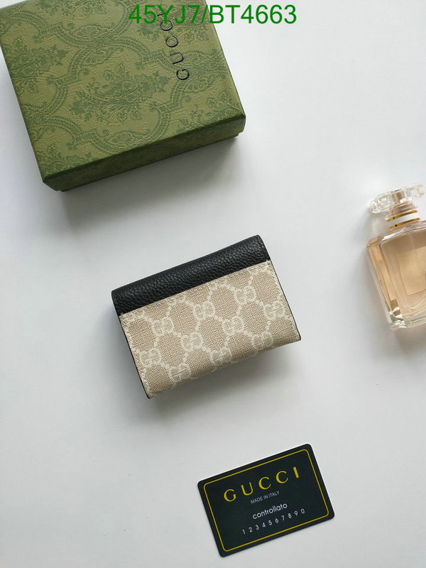 Gucci Bag-(4A)-Wallet- Code: BT4663 $ 59USD