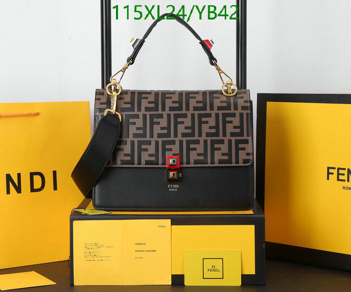 Fendi Bag-(4A)-Diagonal- Code: YB42 $ 150USD