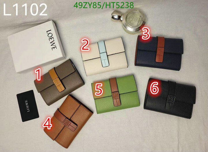 Loewe Bag-(4A)-Wallet-,Code: HT5238,$ 64USD