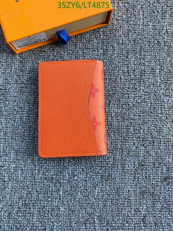 LV Bags-(4A)-Wallet-,Code: LT4875,$ 46USD