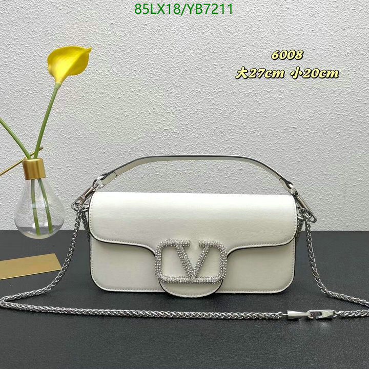 Valentino Bag-(4A)-LOC-V Logo ,Code: YB7211,$ 111USD