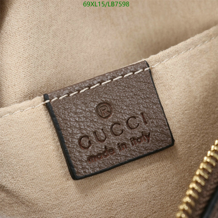 Gucci Bag-(4A)-Ophidia-G,Code: LB7598,$ 90USD