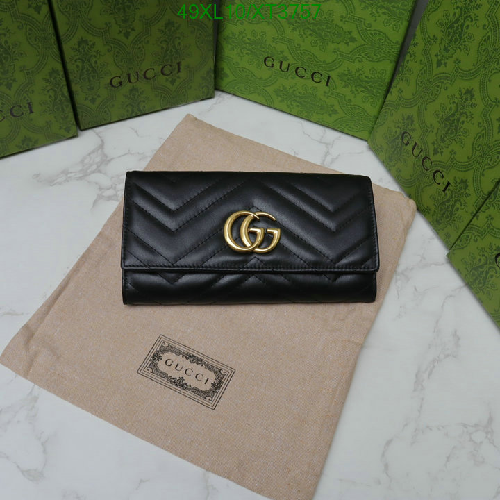 Gucci Bag-(4A)-Wallet-,Code: XT3757,$ 64USD