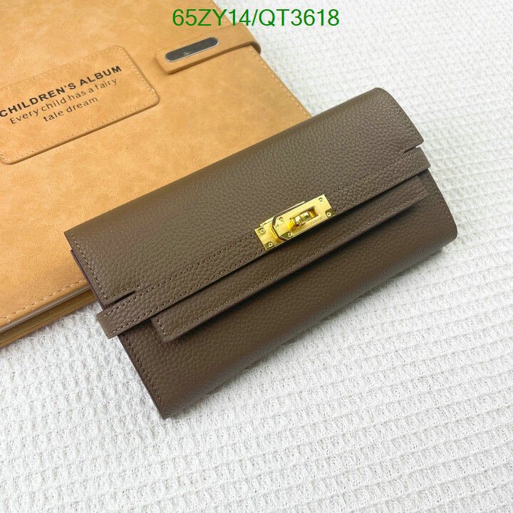 Hermes Bag-(4A)-Wallet- Code: QT3618 $ 85USD