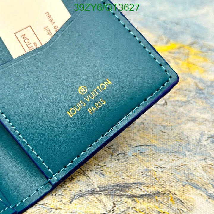 LV Bag-(4A)-Wallet- Code: QT3627 $ 51USD