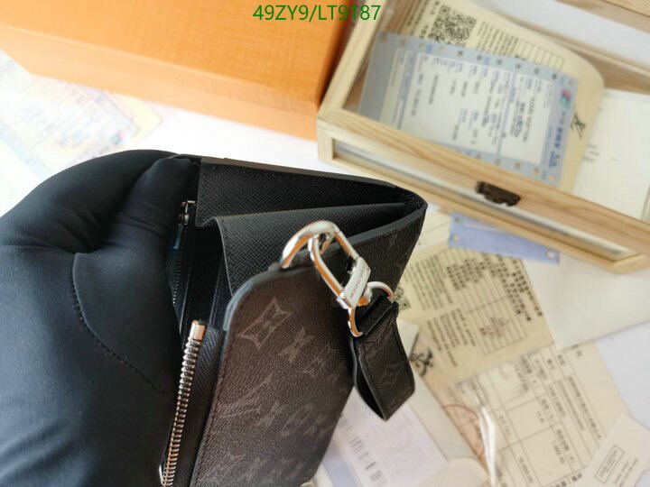 LV Bags-(4A)-Wallet-,Code: LT9187,$ 64USD