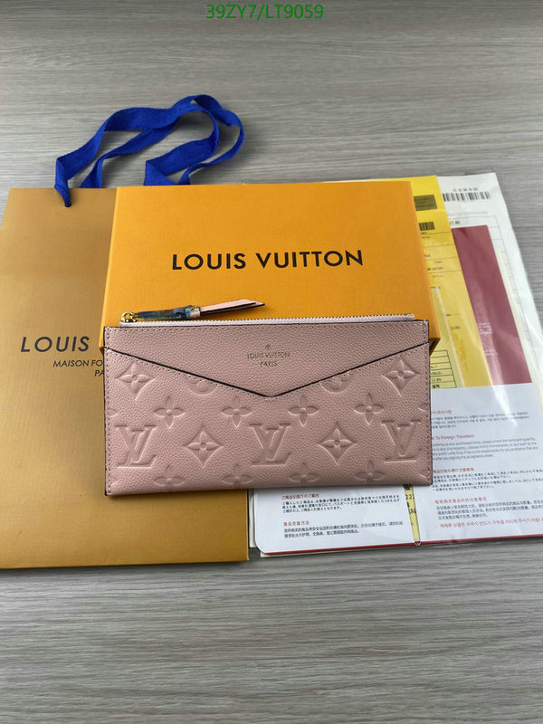 LV Bags-(4A)-Wallet-,Code: LT9059,$ 51USD