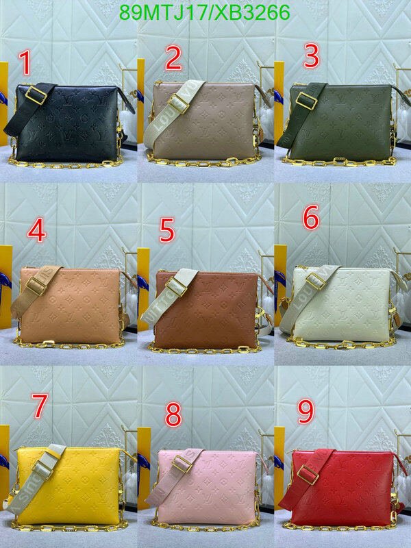 LV Bags-(4A)-Pochette MTis Bag-Twist-,Code: XB3266,$ 116USD