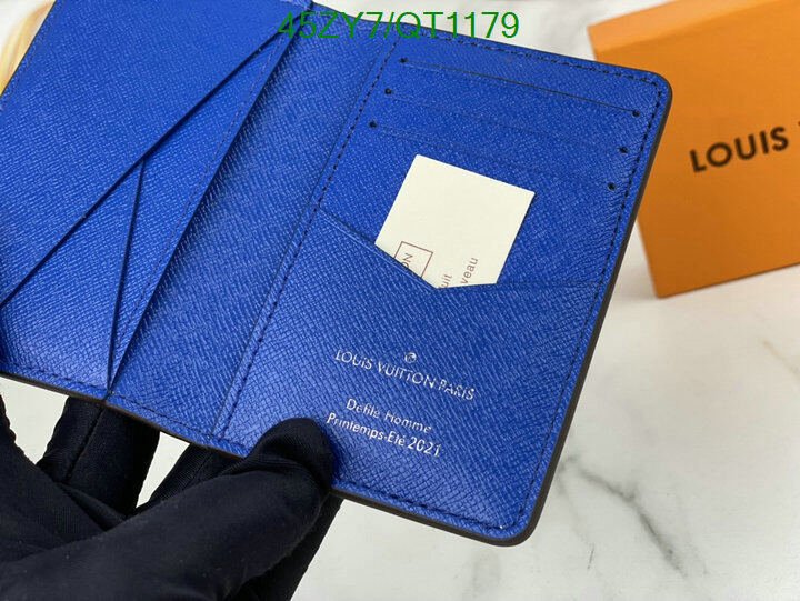 LV Bag-(4A)-Wallet- Code: QT1179 $ 59USD