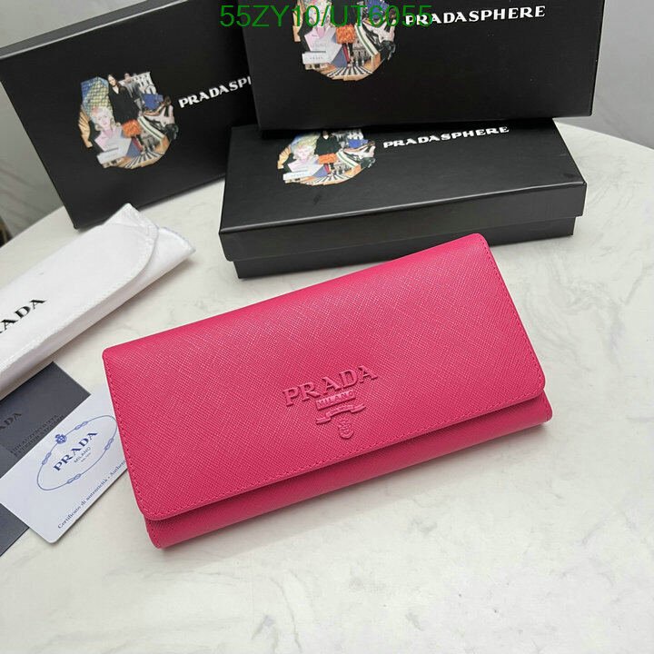 Prada Bag-(4A)-Wallet- Code: UT6055 $ 72USD