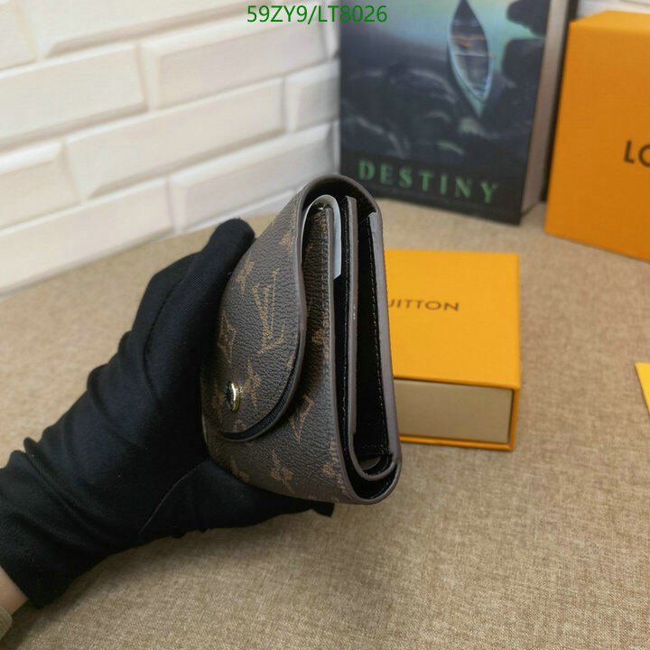 LV Bags-(4A)-Wallet-,Code: LT8026,$ 77USD