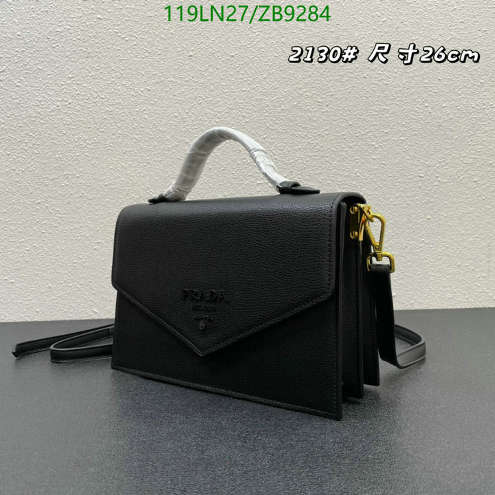 Prada Bag-(4A)-Diagonal- Code: ZB9284 $ 155USD