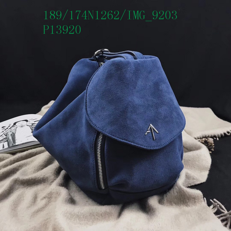 Manu Atelier Bag-(4A)-Backpack-,Code:MAB110703,$ 246USD