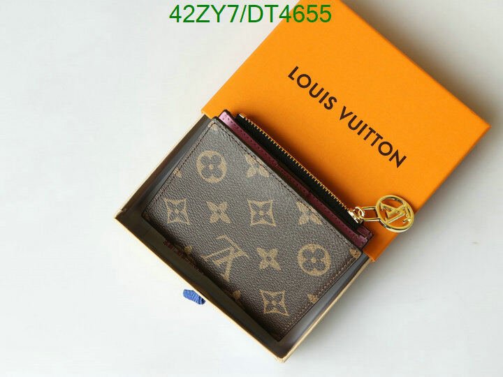 LV Bag-(4A)-Wallet- Code: DT4655 $ 55USD