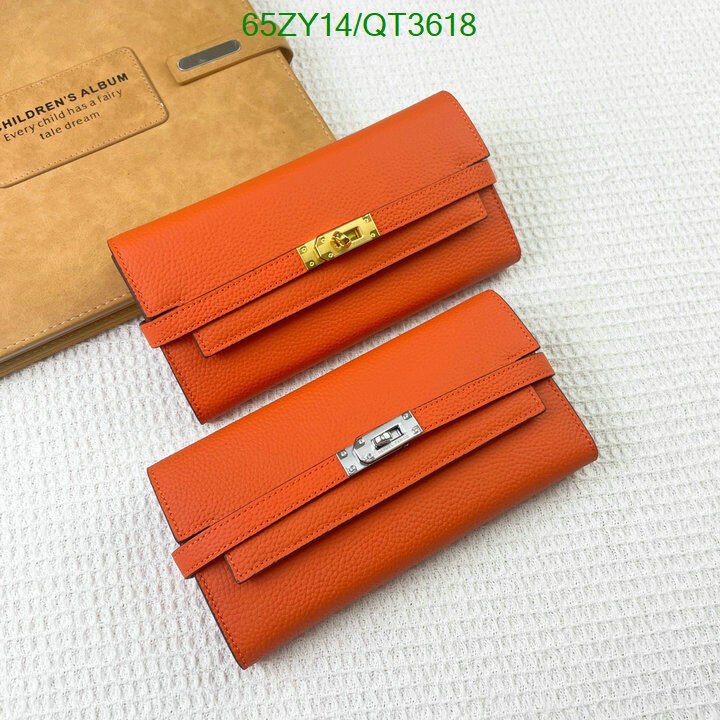 Hermes Bag-(4A)-Wallet- Code: QT3618 $ 85USD
