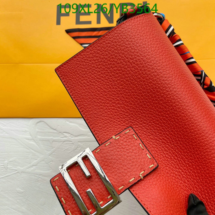 Fendi Bag-(4A)-Baguette-,Code: YB3564,$ 142USD