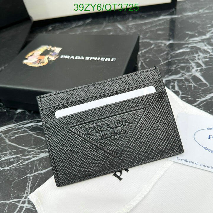 Prada Bag-(4A)-Wallet- Code: QT3725 $ 51USD