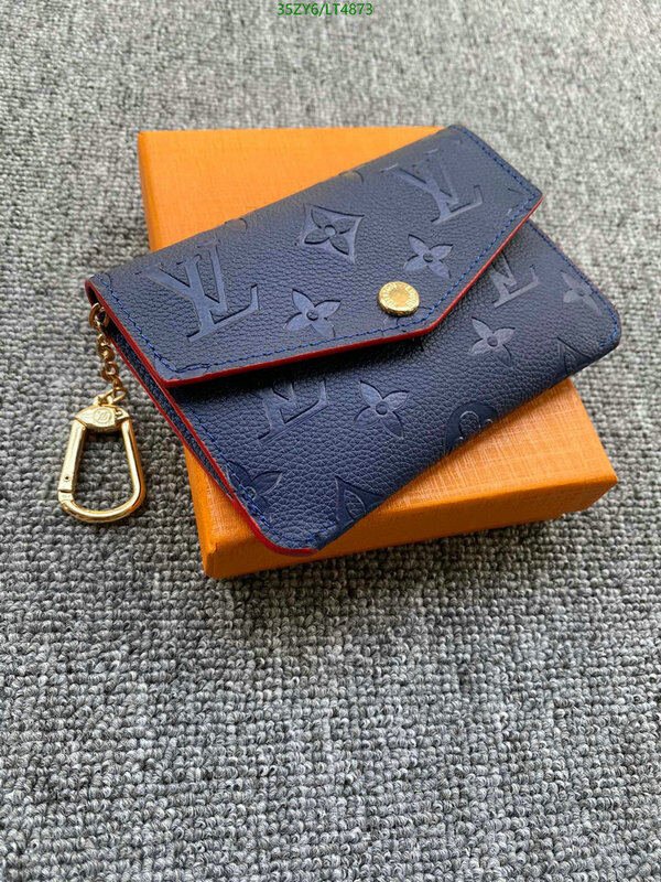 LV Bags-(4A)-Wallet-,Code: LT4873,$ 46USD