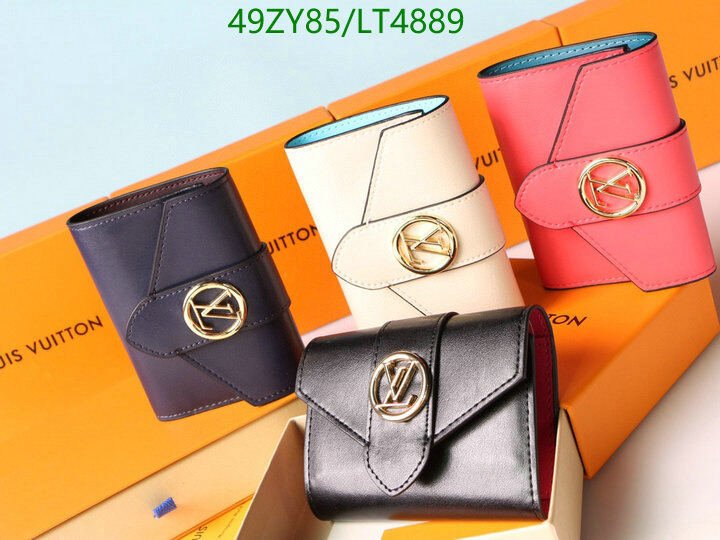 LV Bags-(4A)-Wallet-,Code: LT4889,$ 64USD