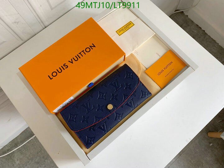 LV Bags-(4A)-Wallet-,Code: LT9911,$ 64USD