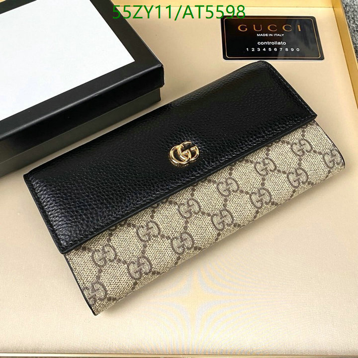 Gucci Bag-(4A)-Wallet- Code: AT5598 $ 72USD