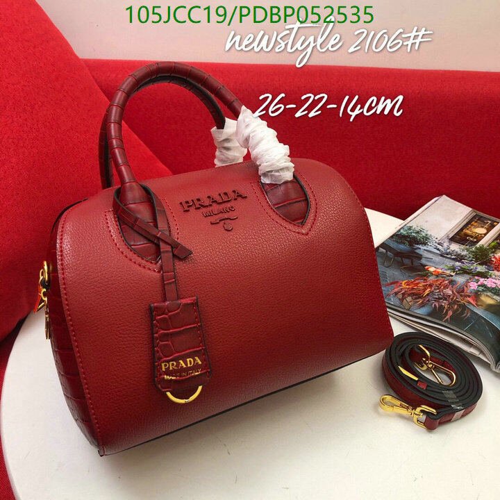Prada Bag-(4A)-Handbag-,Code: PDBP052535,$ 137USD