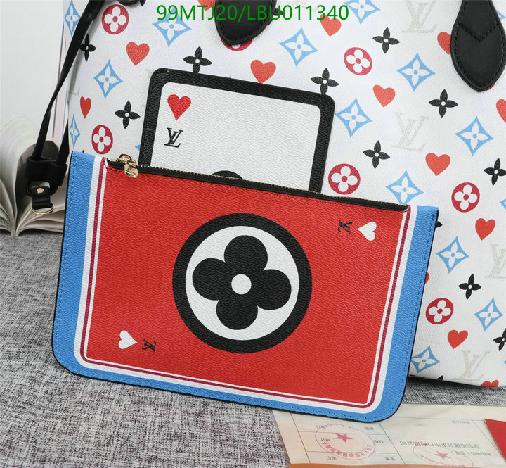 LV Bags-(4A)-Neverfull-,Code: LBU011340,$ 129USD