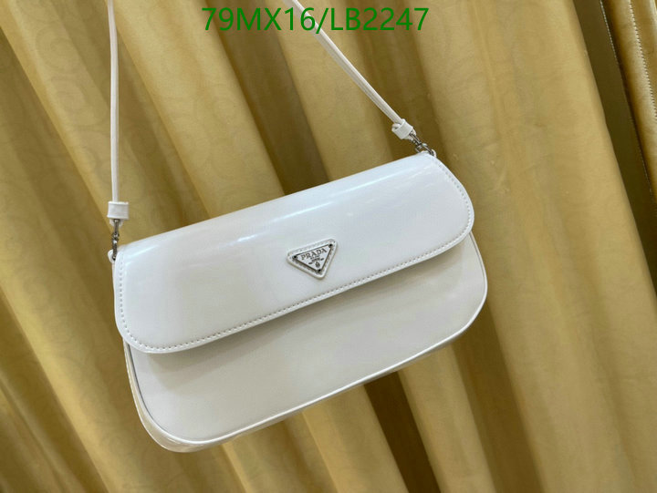 Prada Bag-(4A)-Cleo,Code: LB2247,$ 103USD