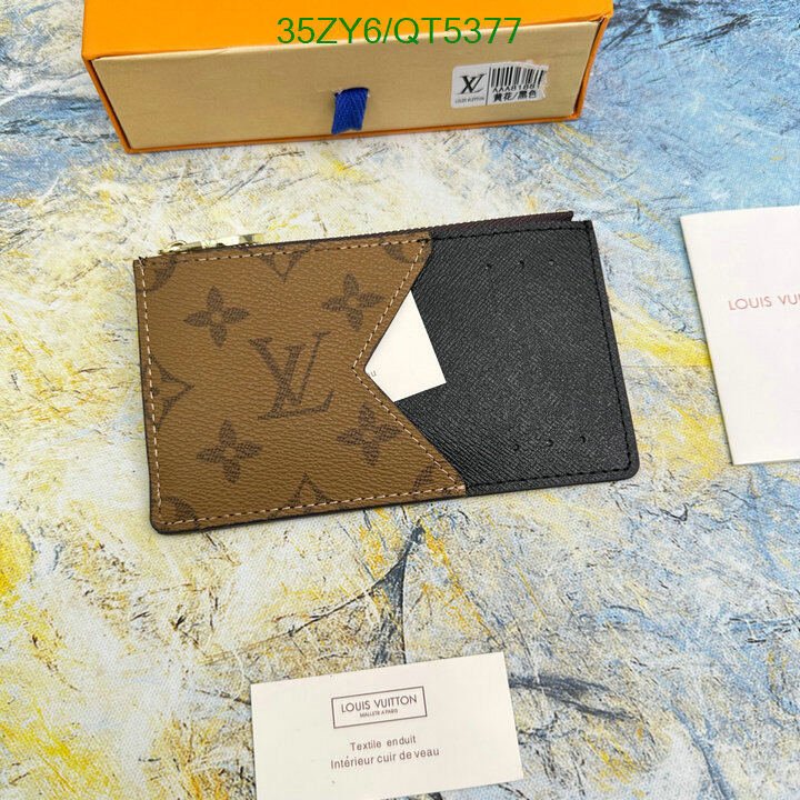 LV Bag-(4A)-Wallet- Code: QT5377 $ 46USD