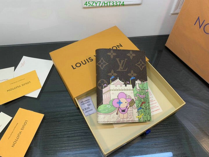 LV Bags-(4A)-Wallet-,Code: HT3374,$ 59USD