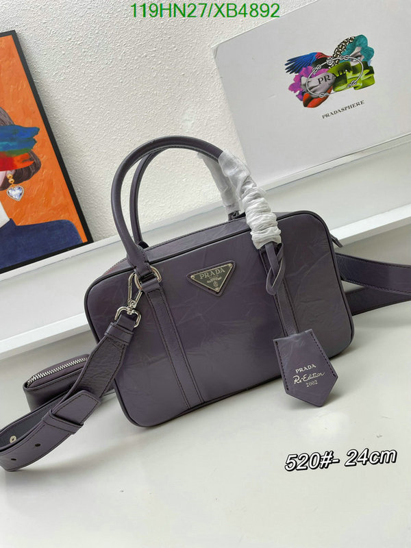 Prada Bag-(4A)-Diagonal-,Code: XB4892,$ 155USD