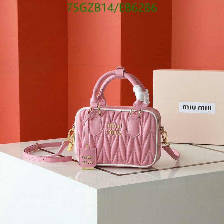 Miu Miu Bag-(4A)-Crossbody- Code: EB6286 $ 98USD