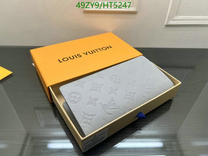 LV Bags-(4A)-Wallet-,Code: HT5247,$ 64USD