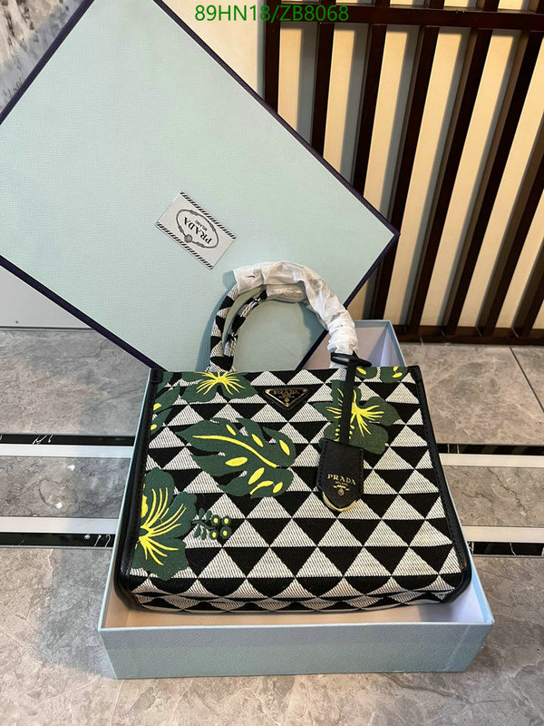 Prada Bag-(4A)-Handbag-,Code: ZB8068,$ 116USD
