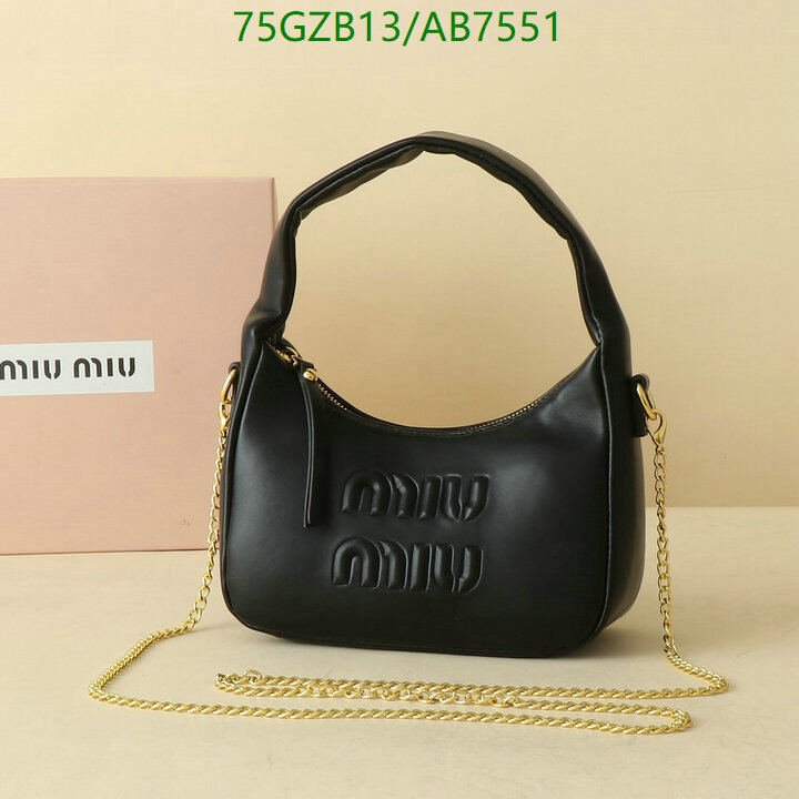 Miu Miu Bag-(4A)-Handbag- Code: AB7551 $ 98USD