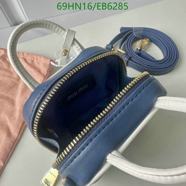 Miu Miu Bag-(4A)-Crossbody- Code: EB6285 $ 90USD