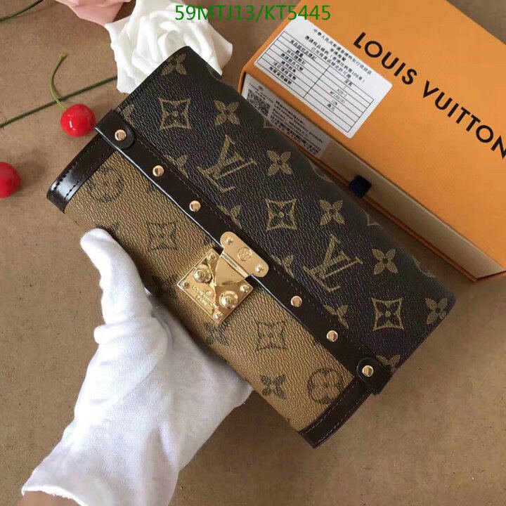 LV Bags-(4A)-Wallet-,Code: KT5445,$ 77USD