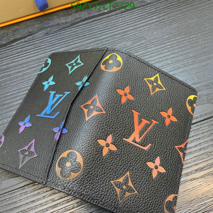 LV Bags-(4A)-Wallet-,Code: LT7729,$ 77USD