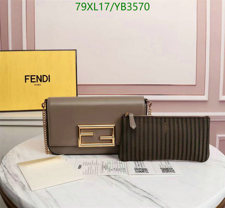Fendi Bag-(4A)-Baguette-,Code: YB3570,$ 103USD