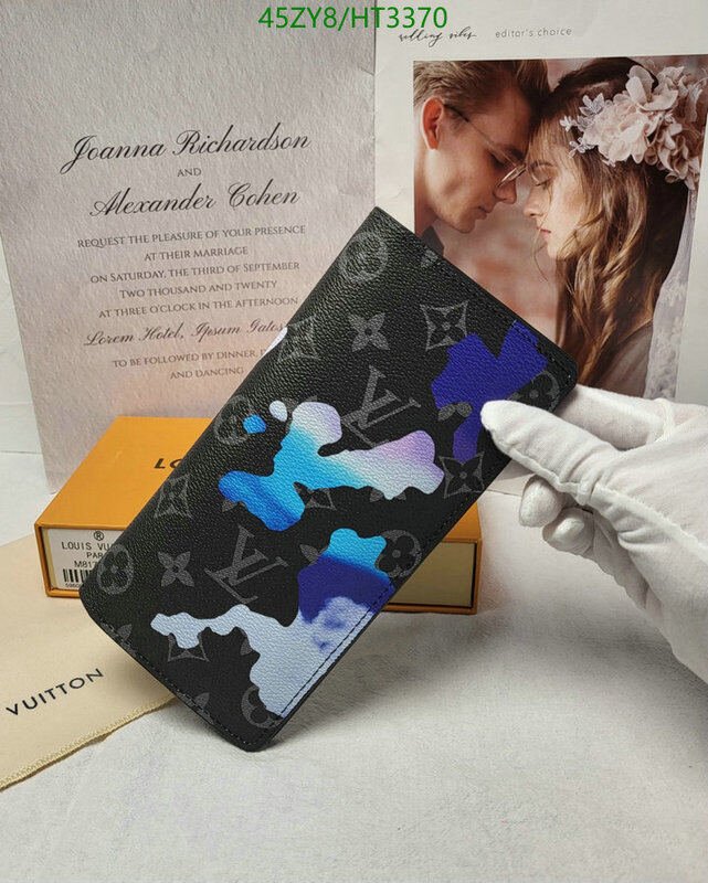 LV Bags-(4A)-Wallet-,Code: HT3370,$ 59USD