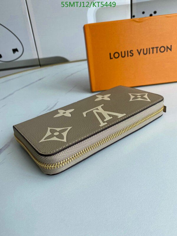 LV Bags-(4A)-Wallet-,Code: KT5449,$ 72USD