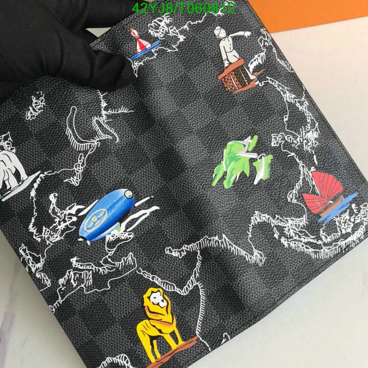 LV Bags-(4A)-Wallet-,Code: T060812,$ 55USD