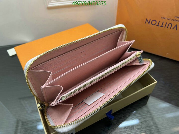 LV Bags-(4A)-Wallet-,Code: HT3375,$ 64USD