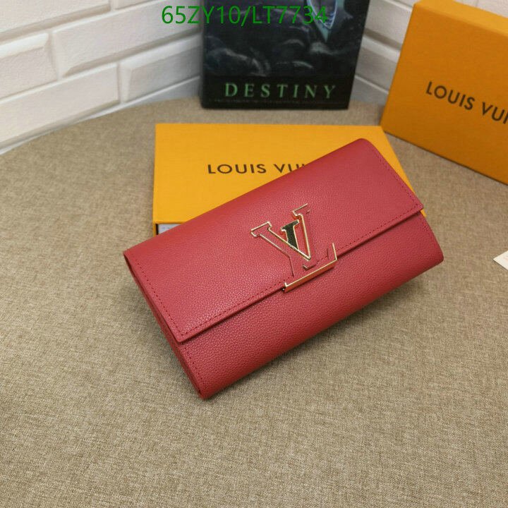 LV Bags-(4A)-Wallet-,Code: LT7734,$ 85USD